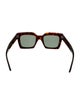 Celine Square Tinted Sunglasses