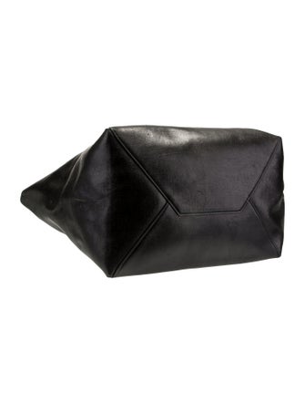 Celine Leather Clasp Cabas