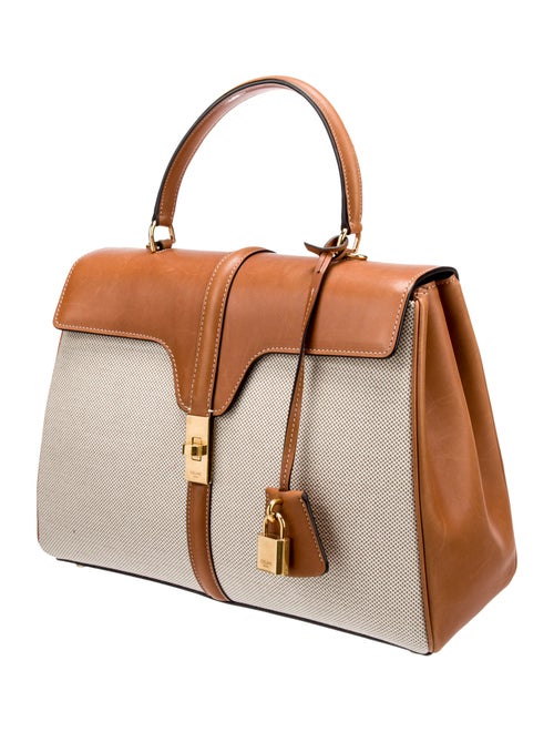 Celine Canvas 16 Bag Medium