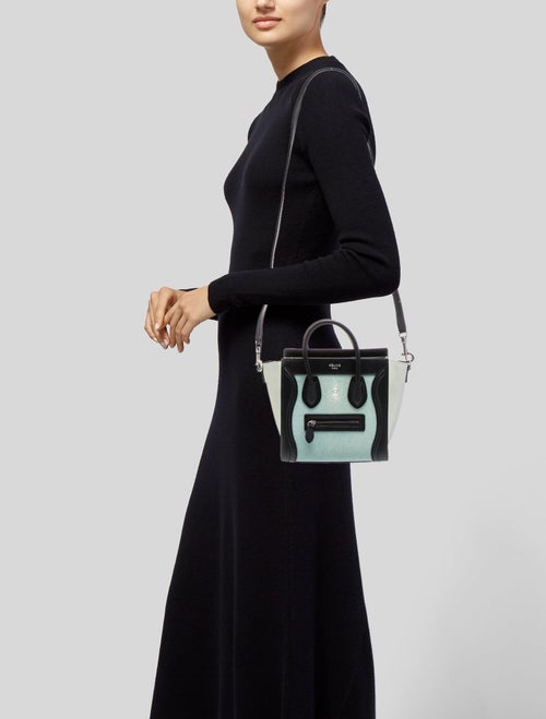 Celine Stingray Luggage Nano