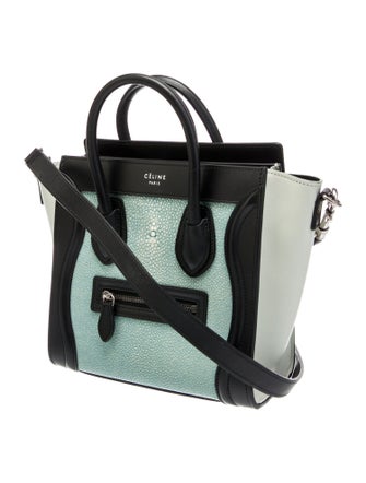 Celine Stingray Luggage Nano