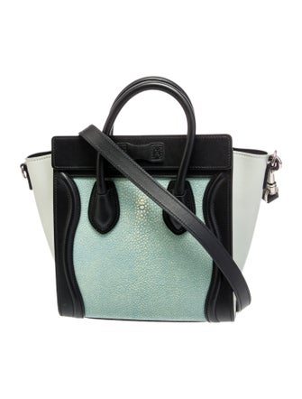 Celine Stingray Luggage Nano
