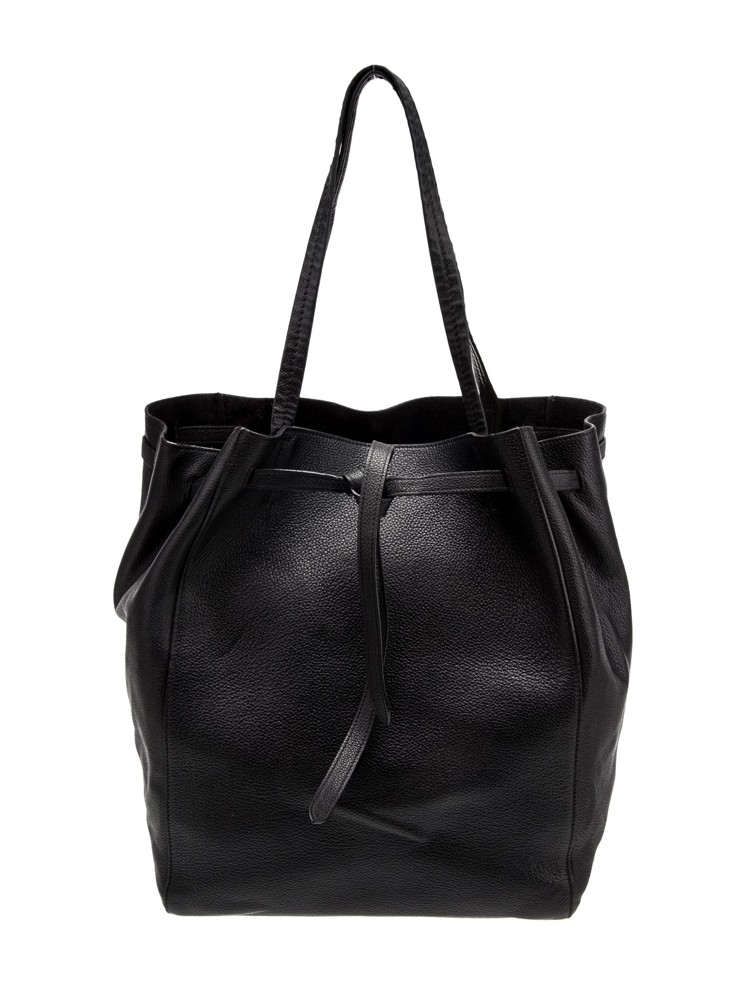 Celine Leather Cabas Phantom w/Belt Medium