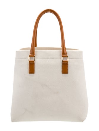 Celine Canvas Horizontal Cabas Tote Bag