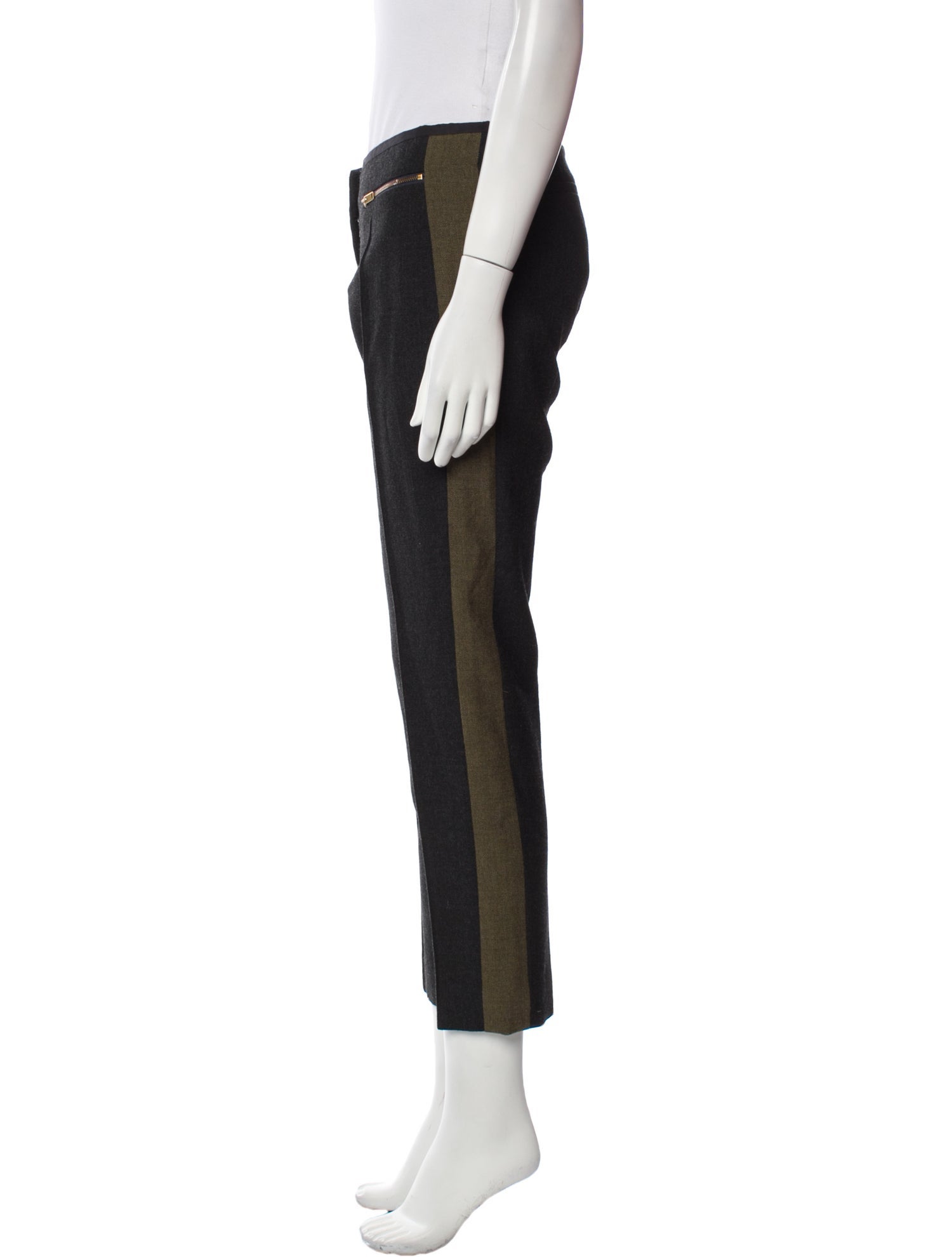 Celine Wool Straight Leg Pants
