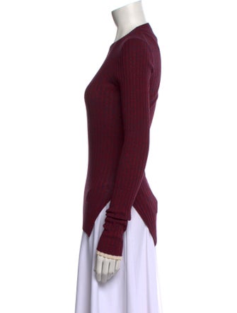 Celine Crew Neck Long Sleeve Top