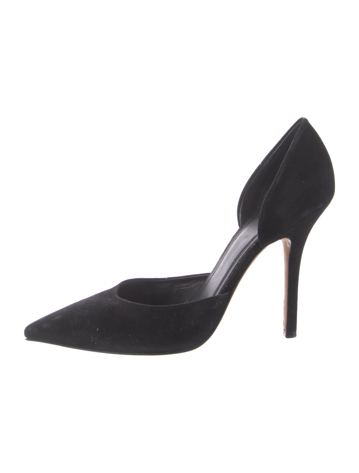 Celine Suede D'Orsay Pumps