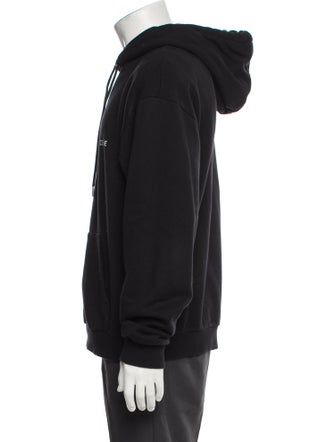 Celine Signature Logo Graphic Print Hoodie