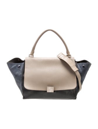 Celine Leather Trapeze