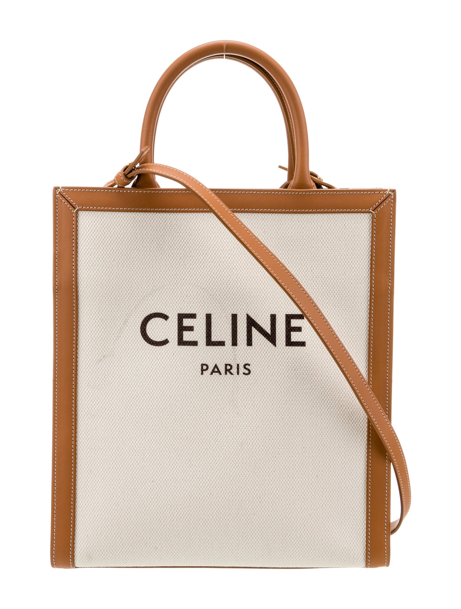 Celine Canvas Vertical Cabas