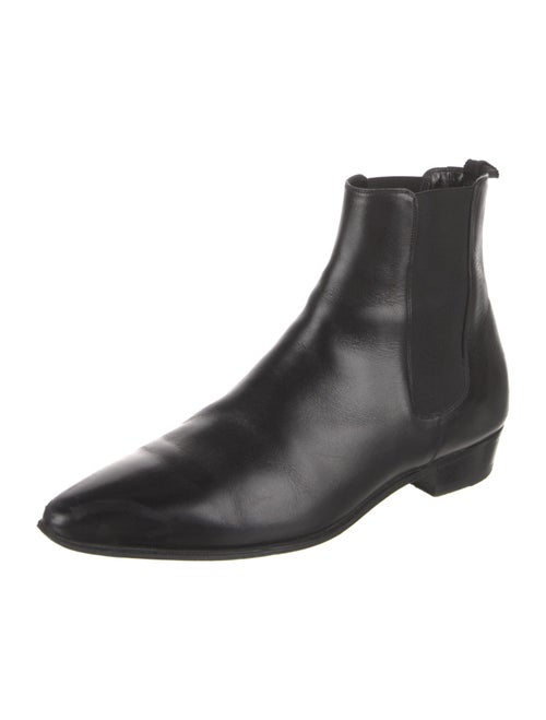 Celine Leather Chelsea Boots