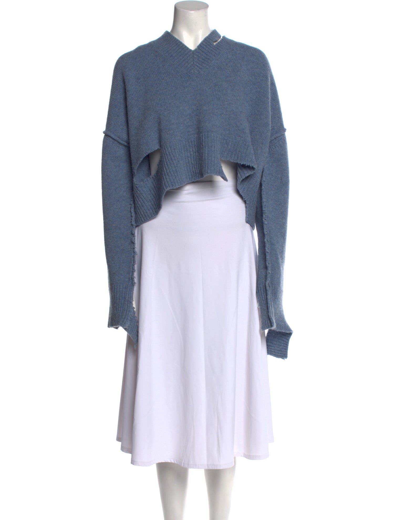 Celine Wool Mock Neck Sweater