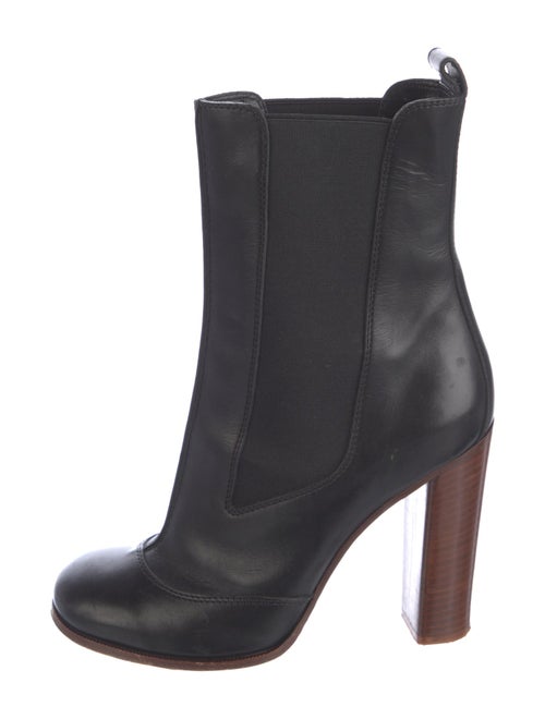 Celine Leather Chelsea Boots