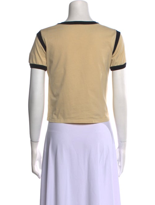 Celine Graphic Print Crew Neck T-Shirt