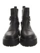 Celine Leather Moto Boots