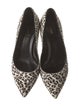 Celine Ponyhair Animal Print Pumps