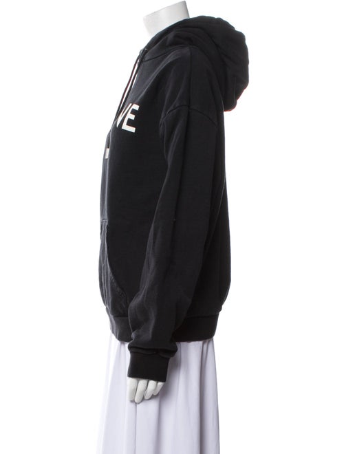 Celine Graphic Print Crew Neck Hoodie