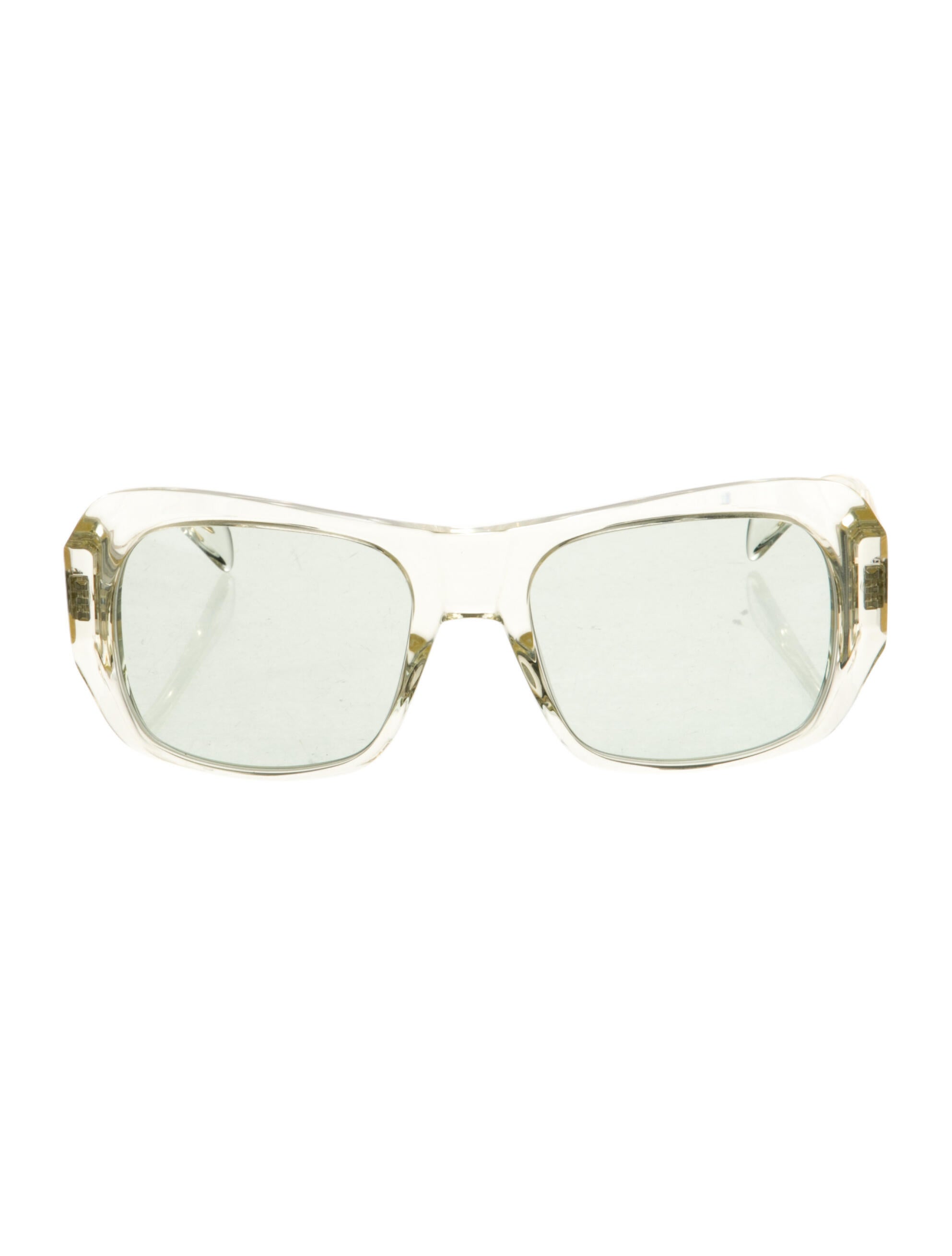 Celine Shield Clear Sunglasses