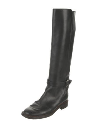 Celine Leather Riding Boots