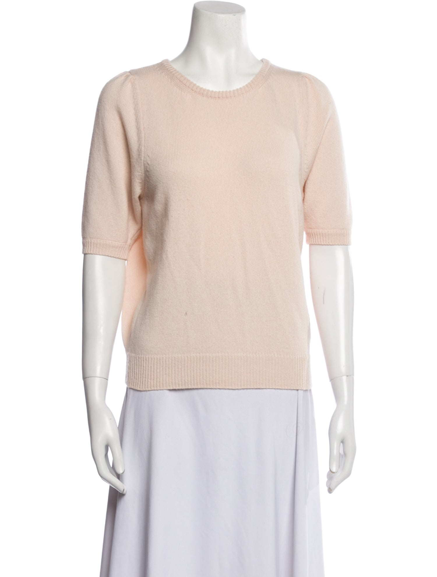 Celine Cashmere Scoop Neck Sweater