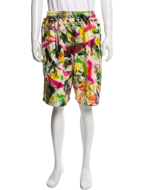 Celine Printed Jogger Shorts