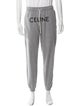 Celine 2021 Graphic Print Lounge Bottoms