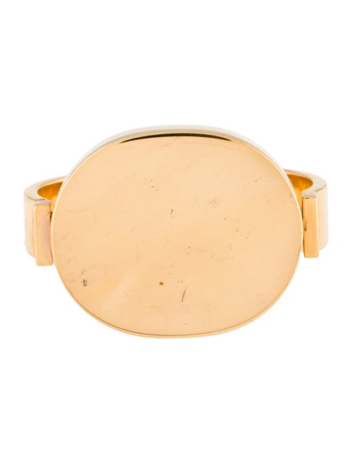 Celine Signet Hinged Bracelet