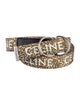 Celine Canvas Waist Belt