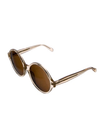 Celine Round Tinted Sunglasses