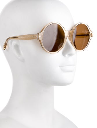 Celine Round Tinted Sunglasses