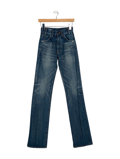 Celine Mid-Rise Straight Leg Jeans