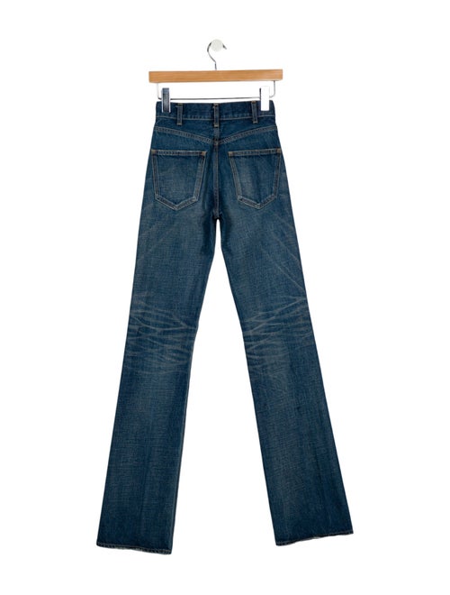 Celine Mid-Rise Straight Leg Jeans