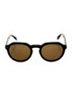 Celine Round Tinted Sunglasses