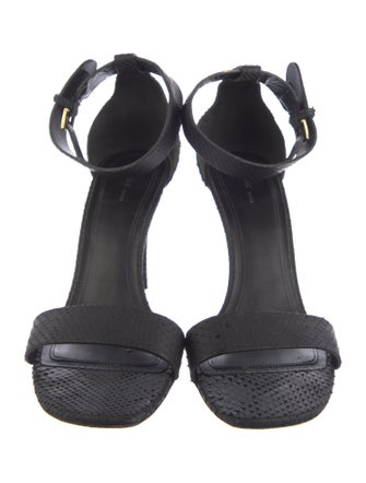 Celine Snakeskin Sandals