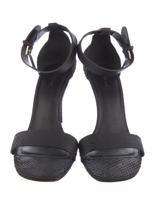 Celine Snakeskin Sandals