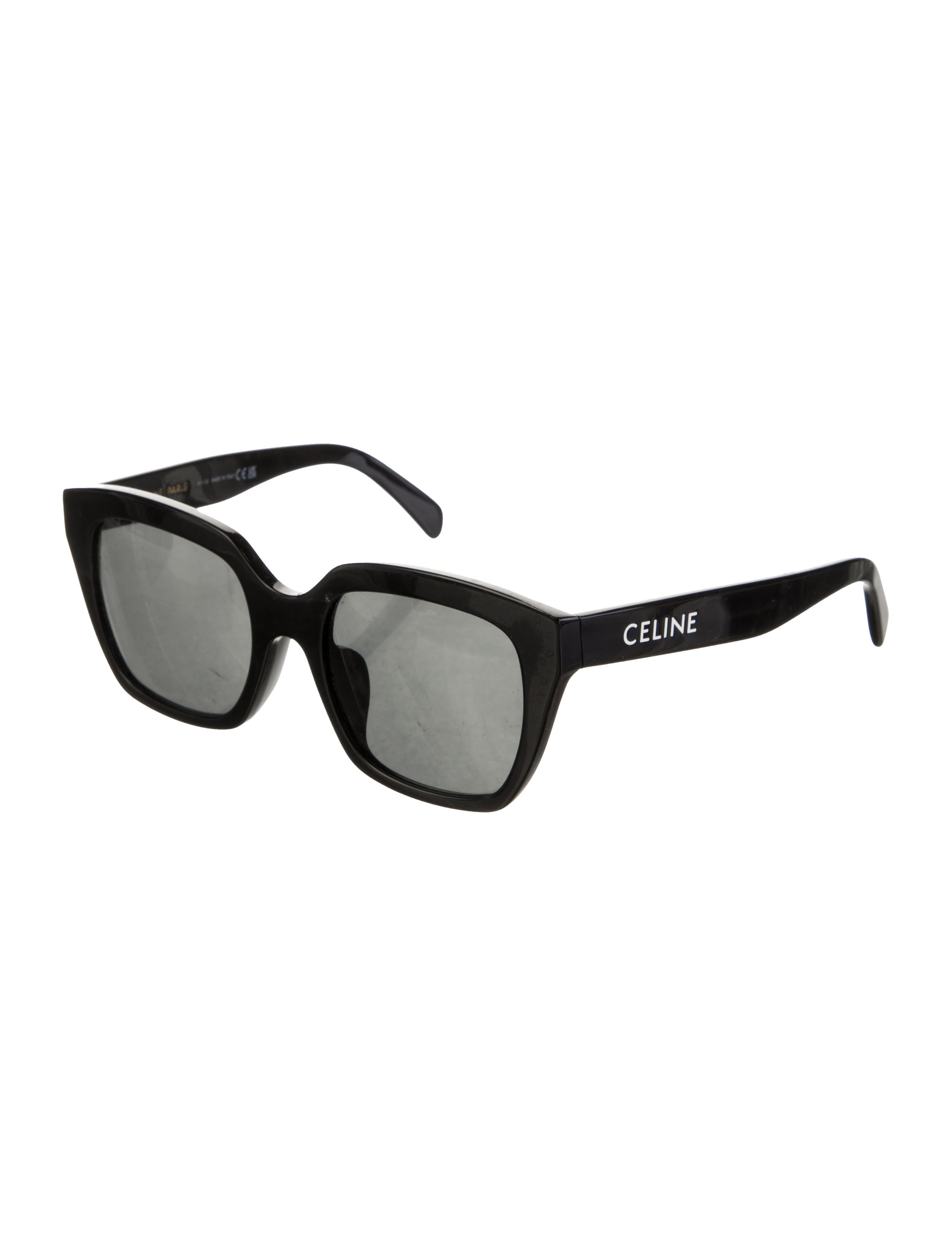 Celine Square Tinted Sunglasses
