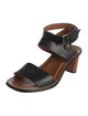 Celine Leather Slingback Sandals