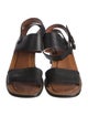 Celine Leather Slingback Sandals