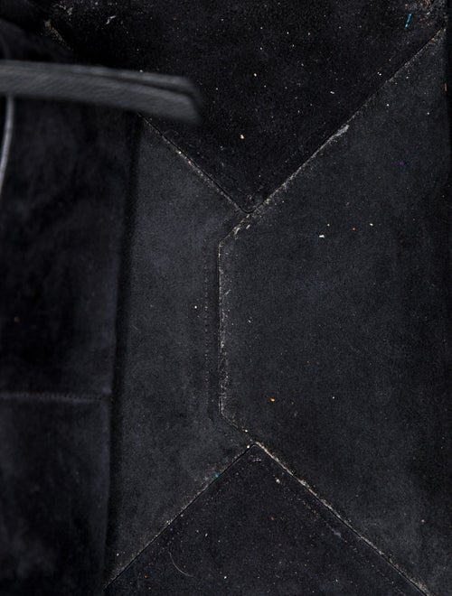 Celine Leather Cabas Phantom w/Belt Small