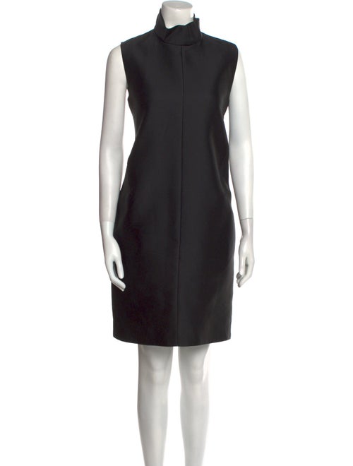 Celine Turtleneck Knee-Length Dress