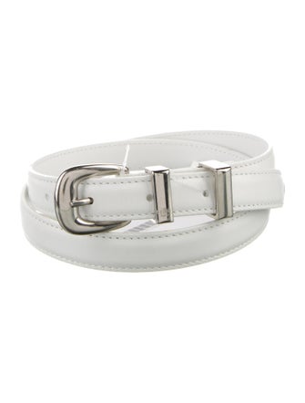 Celine Skinny Leather Waist Belt