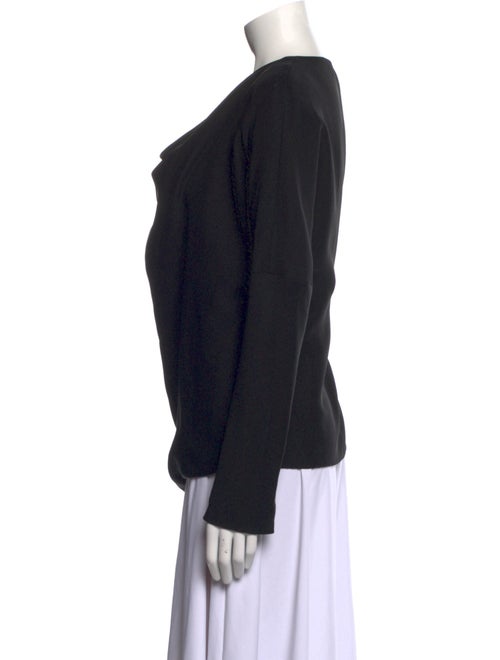 Celine Cowl Neck Long Sleeve Top