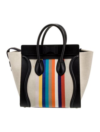 Celine Canvas Luggage Mini