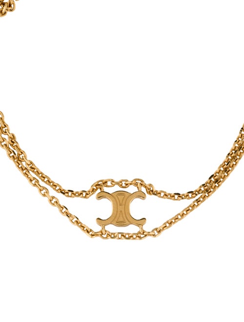 Celine Triomphe Suspended Bracelet