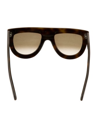 Celine Shield Gradient Sunglasses