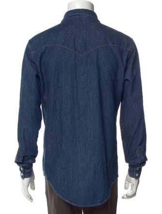 Celine Long Sleeve Denim Shirt