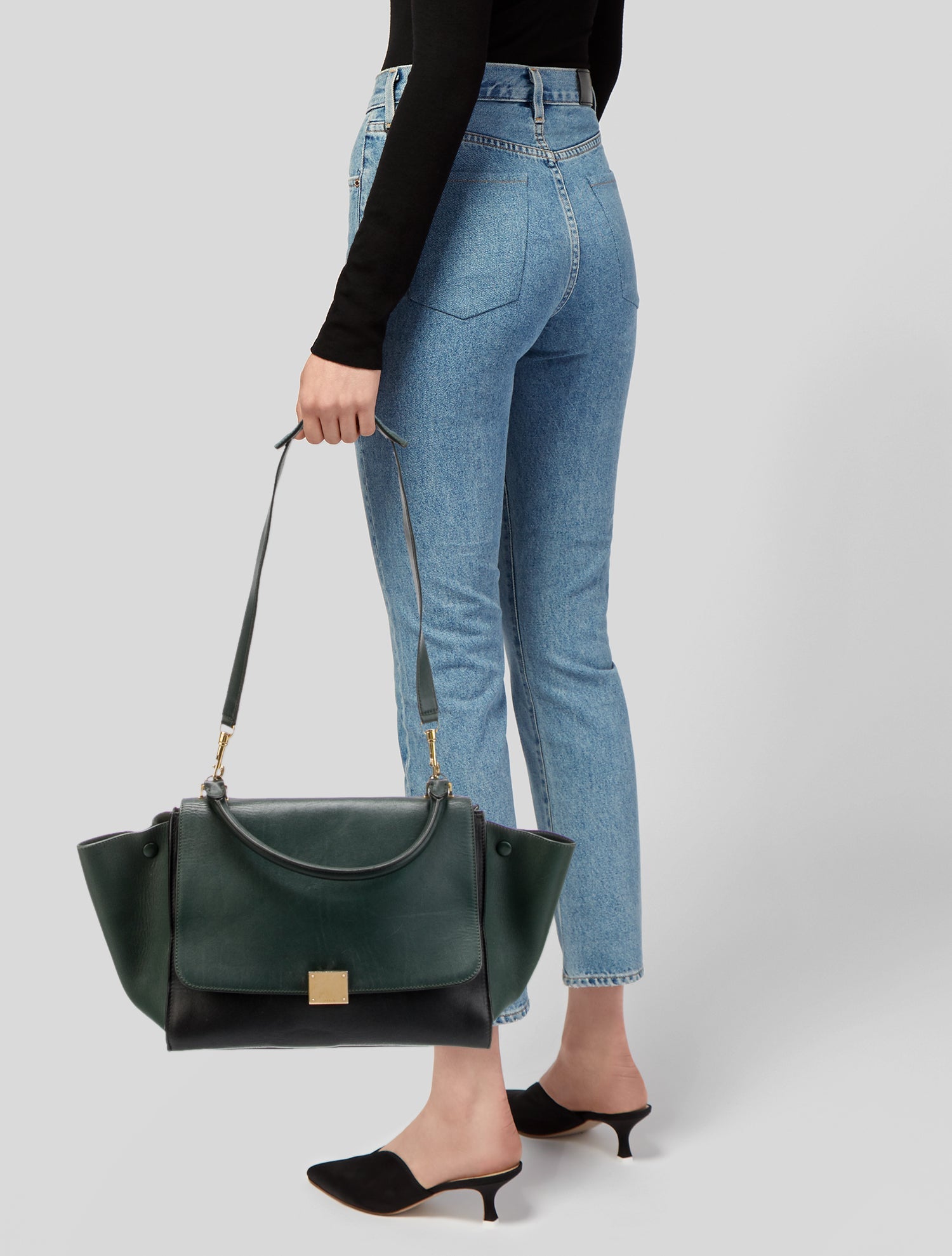 Celine Leather Trapeze Medium