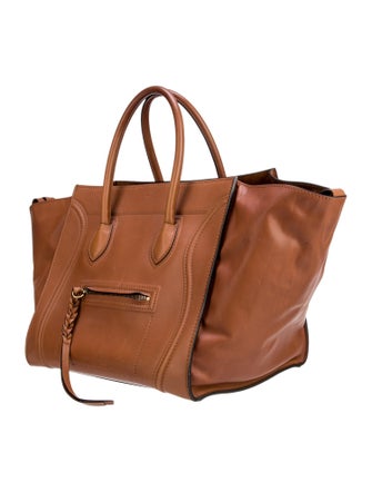 Celine Leather Luggage Medium