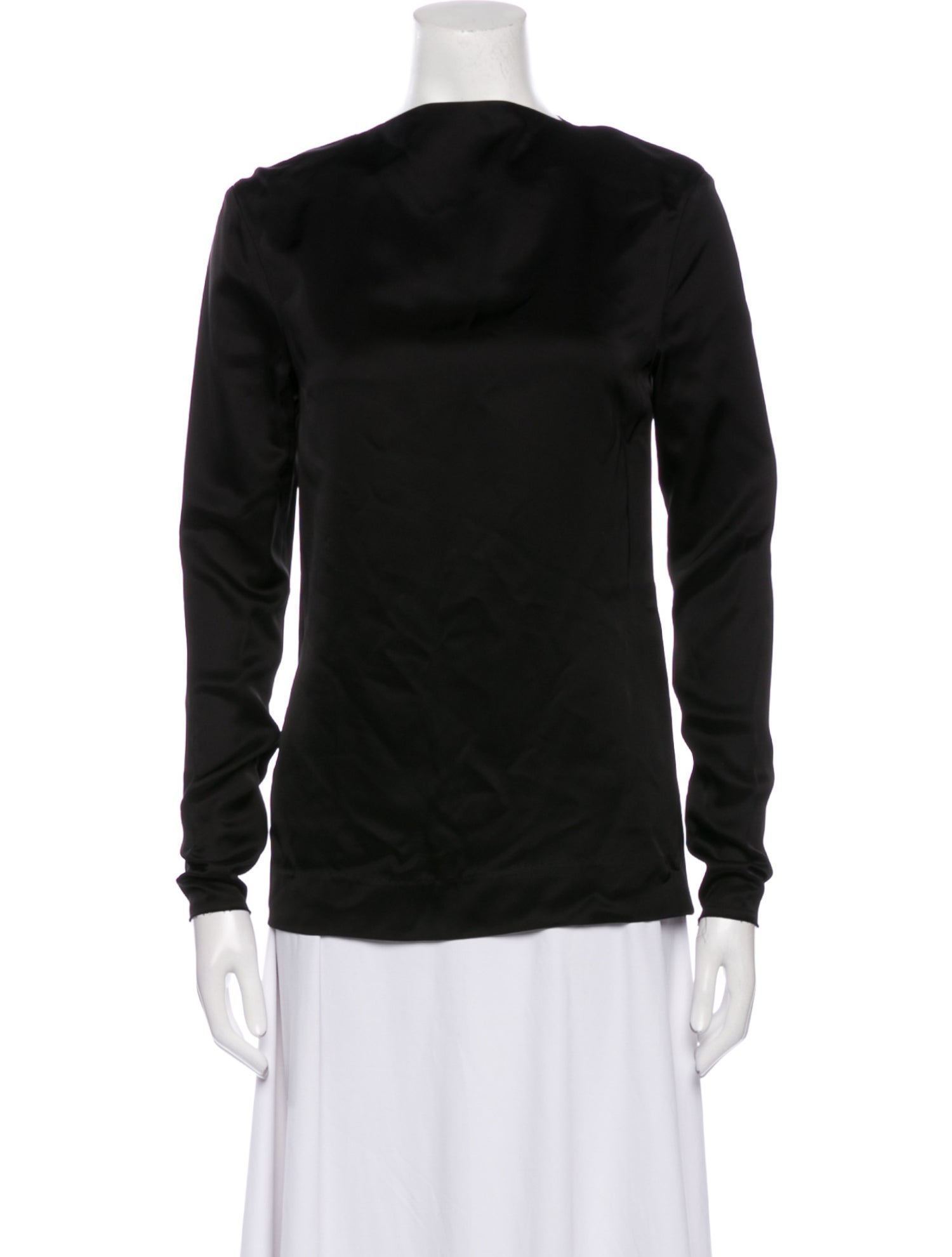 Celine Bateau Neckline Long Sleeve Top w/ Tags