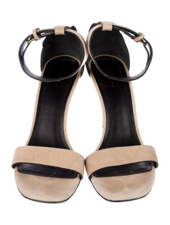 Celine Suede D'Orsay Pumps